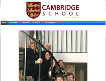 Tablet Screenshot of cambridgeschoolalcoy.com